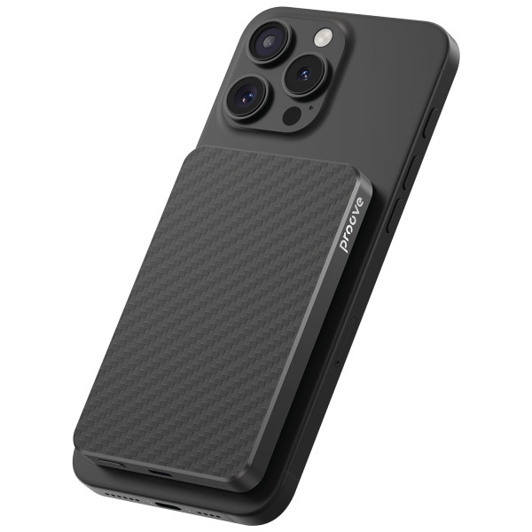 Фото - Батарея мобильная Proove Carbon Slim 20W 5000mAh Black (PBCS20010001)