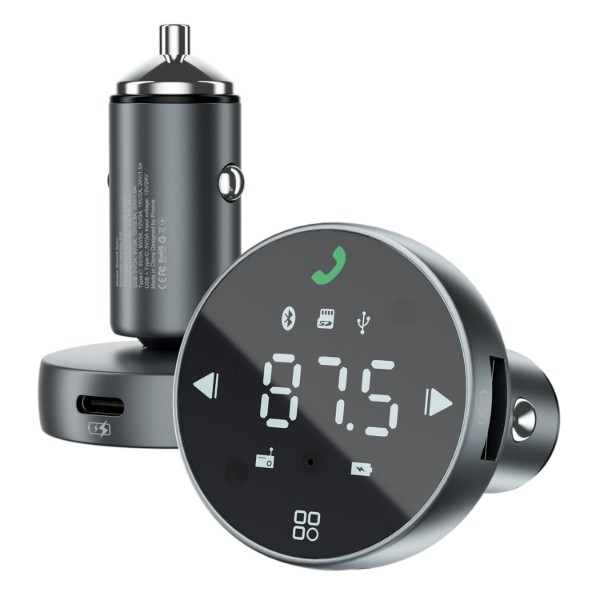 Фото - FM модулятор Proove FM Launcher Sound Sync 30W (PD+QC3.0) Type-C+USB