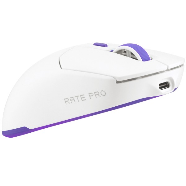 Фото - Миша бездротова ігрова Proove Gaming Rate Pro with Charging Dock white (WMRPCD022002)