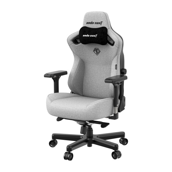 Фото - Крісло для геймерів Anda Seat Kaiser 3 Size L Grey Fabric (AD12YDC-L-01-G-PV/F)