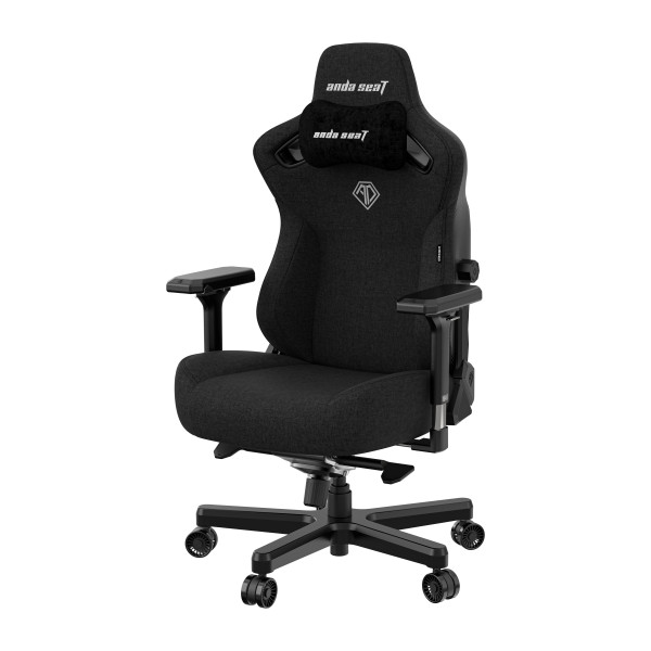 Фото - Крісло для геймерів Anda Seat Kaiser 3 Size L Black Fabric (AD12YDC-L-01-B-CF)