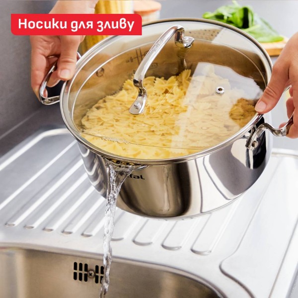 Фото - Набір посуду Tefal G732SB55 Duetto+ 11 пр