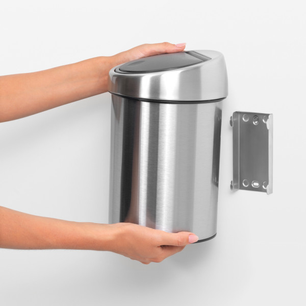 Фото - Бак для сміття Brabantia Touch Bin 3 л 363986