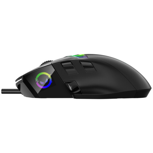 Фото - Мышь проводная игровая Lorgar MSP80 Wired Gaming Mouse Pro Black (LRG-MSP80-BK)