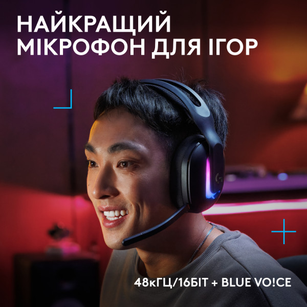 Фото - Гарнитура беспроводная игровая Logitech G522 LightSpeed Wireless Gaming Headset Black (981-001544)