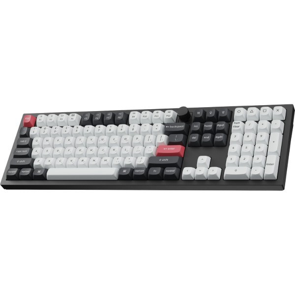Фото - Клавіатура бездротова Keychron Q6 HE Magnetic Switch Black RGB (Q6H-M1-UA)