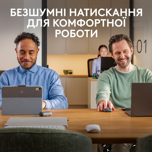 Фото - Миша бездротова Logitech MX Anywhere 3S Wireless Pale Grey (910-006930)