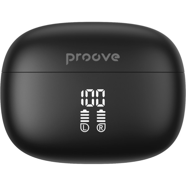 Фото - Наушники вкладыши беспроводные TWS Proove Intro Pro TWS with ANC (APP) obsidian black (TWIP0001AP15)