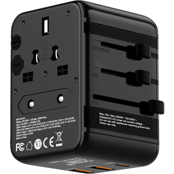 Фото - Сетевое зарядное устройство Proove Trip 20W black (TATL20310001)