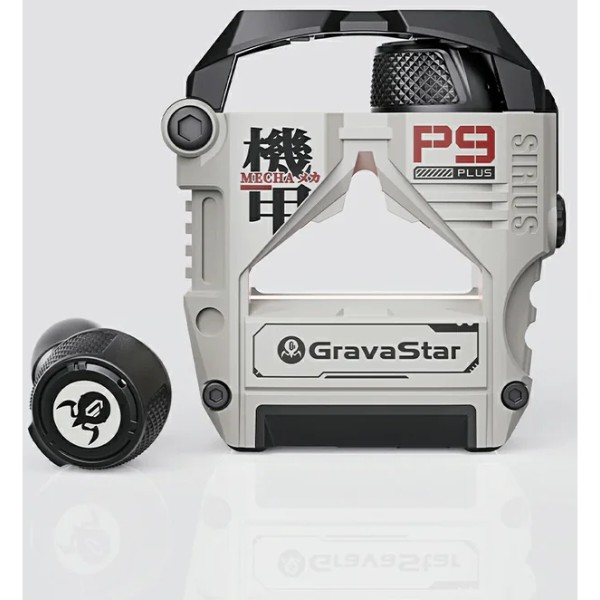 Фото - Навушники вкладиші бездротові TWS GravaStar Sirius Plus White (GSP9PLUS_WHT)