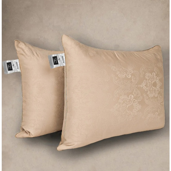Фото - Подушка стандартна MirSon №15-35 Ferrero EcoSilk Gold 40х60 см (2200011164779)