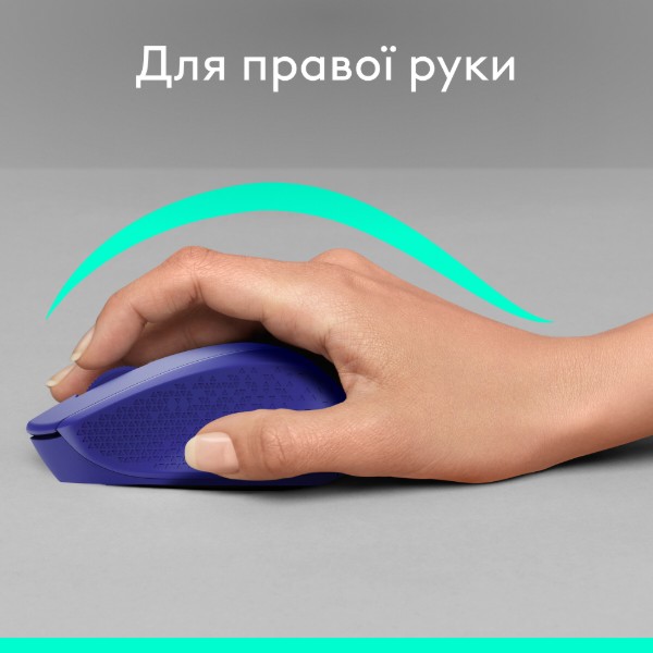 Фото - Миша бездротова Logitech M330 Silent Plus Blue (910-004910)