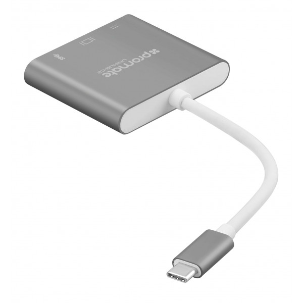 Фото - Хаб USB Promate uniHub-C2 Grey