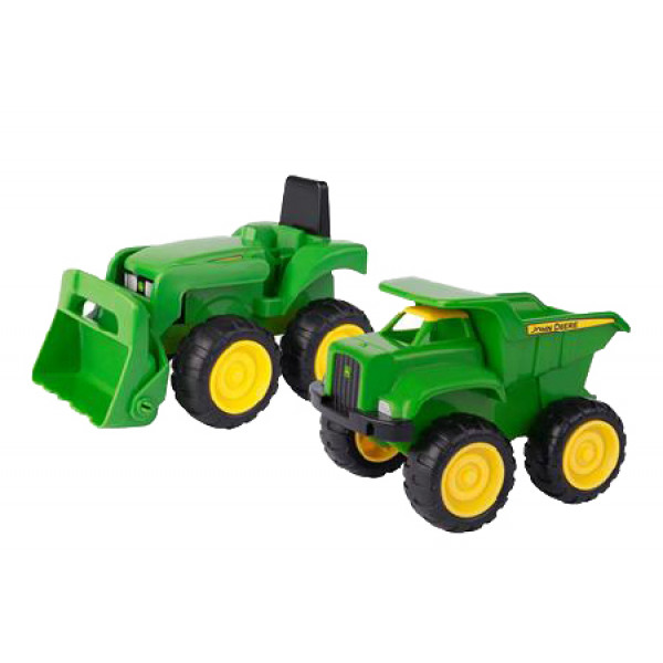 Фото - Набір для гри в пісочниці John Deere Kids Трактор і самоскид (35874)