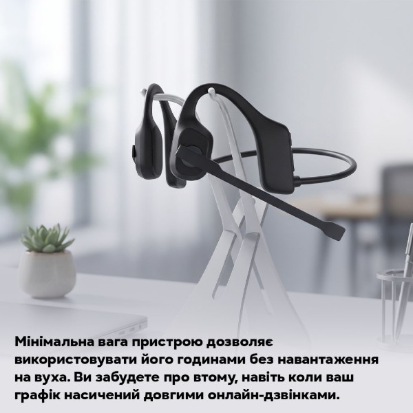 Фото - Наушники вкладыши беспроводные INSPIRE OPENEAR Bone Air X3 AS18 с костной проводимостью черные (AS18-X3)