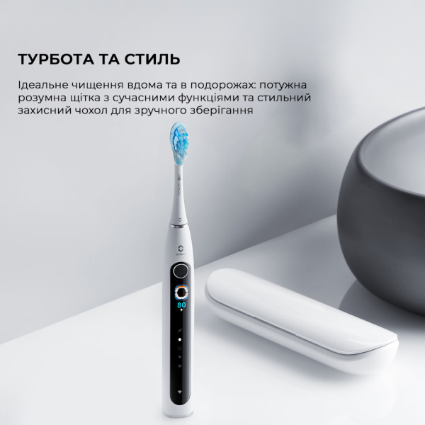 Фото - Зубная щетка электрическая Oclean X Pro 20 Set Black (6970810556964)