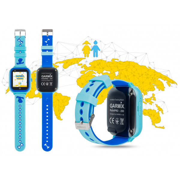 Фото - Уцінка - Дитячий годинник GARMIX PointPRO-200 4G/GPS/WIFI/VIDEO CALL BLUE