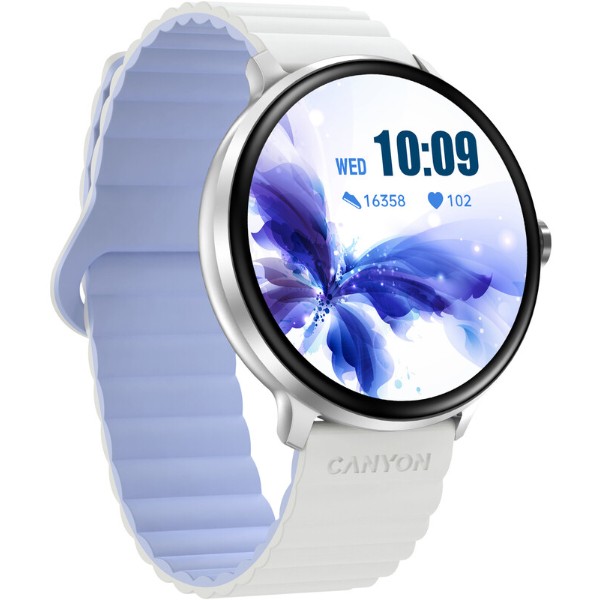 Фото - Смарт-часы Canyon Jacky SW-69 White Blue (CNS-SW69WB)