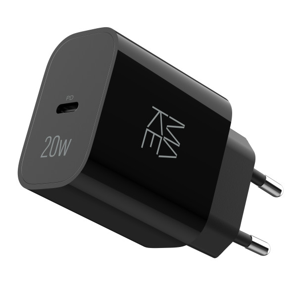 Фото - Мережевий зарядний пристрій MAKE 20W PD Black (MCW-2011BK)