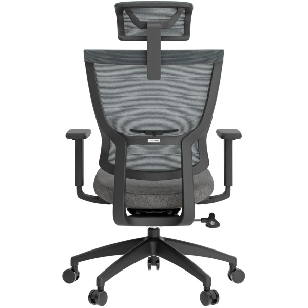 Фото - Кресло офисное OfficePro Elegant (OC600-B-DG-DG) Black/Dark Gray