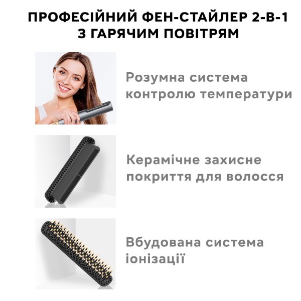 Фото - Выпрямитель волос INSPIRE WT-052 Grey/Pink
