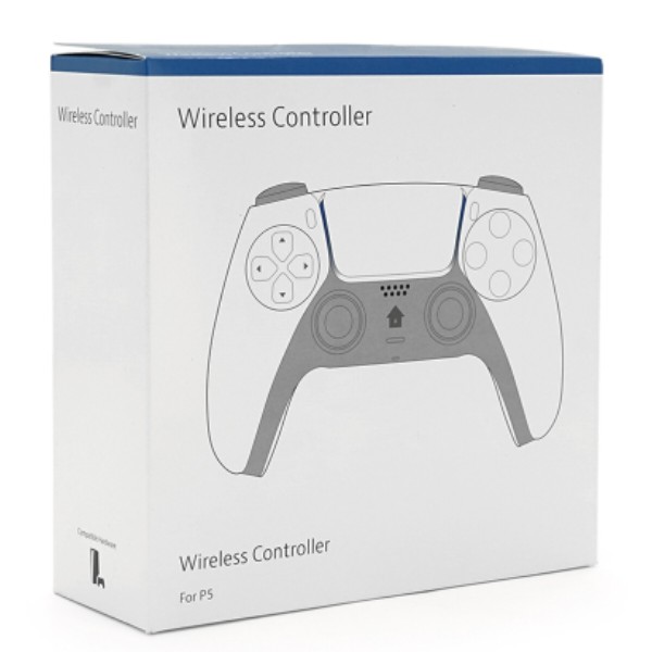Фото - Геймпад Brazzers BR-KCLPS5 PS5 DUAL Sense Wireless Controller White (39230)