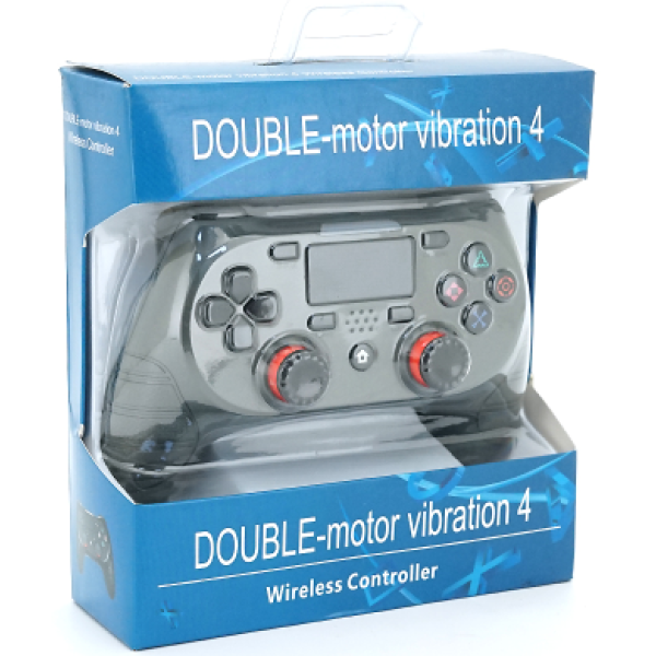Фото - Геймпад Brazzers S8-P PS4 Wireless DOUBLE-motor vibration 4 Silver (39240)