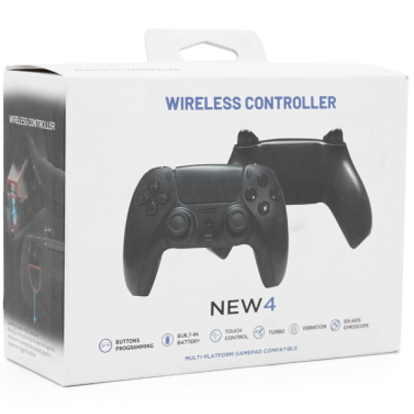 Фото - Геймпад Brazzers BR-HONOR3D PS5 DUAL Sense Wireless Controller Black (39243)