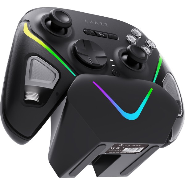 Фото - Геймпад Ajazz 2.4G/BT/USB (Switch/PC/iOS/Android) RGB Black (GP100S-B)