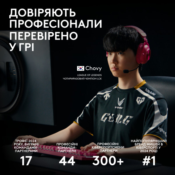 Фото - Миша бездротова ігрова Logitech G Pro 2 LightSpeed Wireless/USB Black + оновлений приймач 8kHz (991-000559)