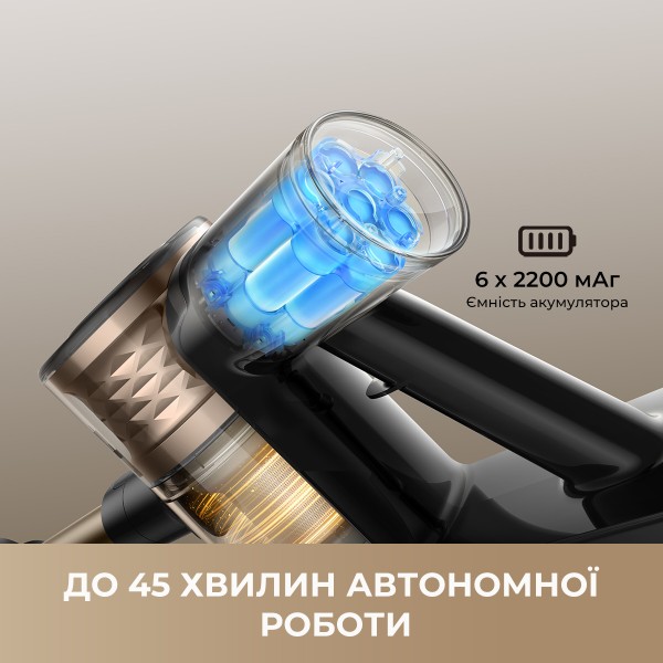 Фото - Пилосос ручний для дому Dreame R10s Lite (VRV80A)