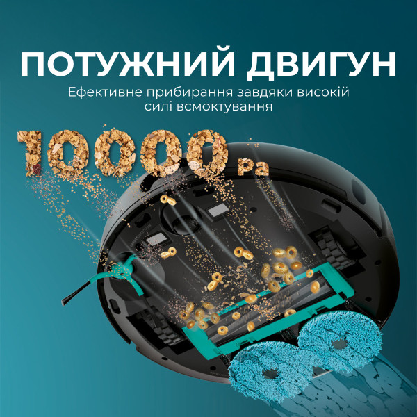 Фото - Робот-пылесос моющий Cecotec Conga 9590 Spin Revolution Ultra Power Home (A01_EU01_100146)