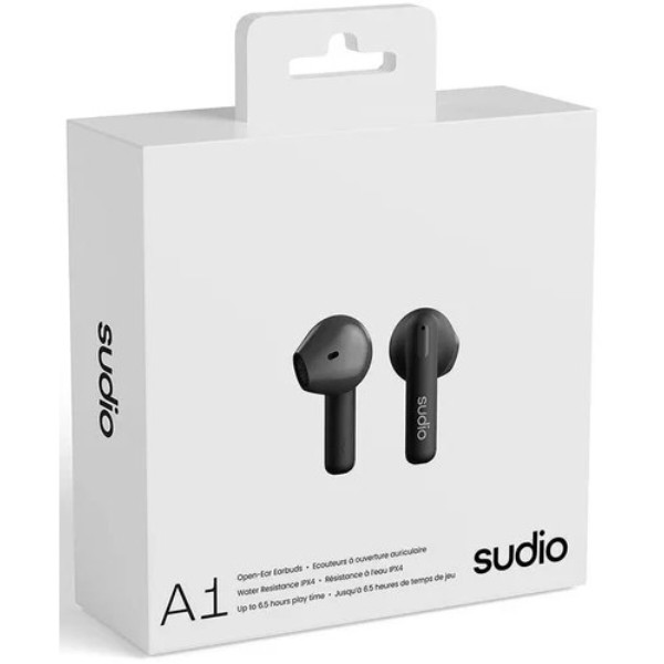 Фото - Наушники вкладыши беспроводные TWS Sudio A1 Midnight Black (A1BLK)