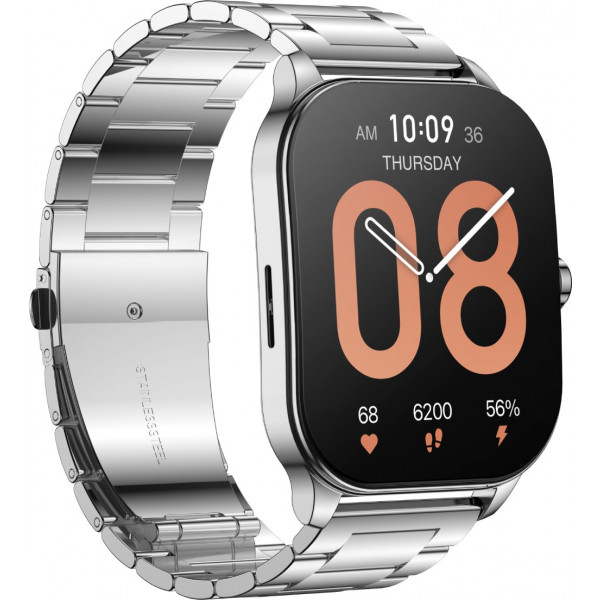 Фото - Смарт-часы Amazfit Pop 3S Metal Silver