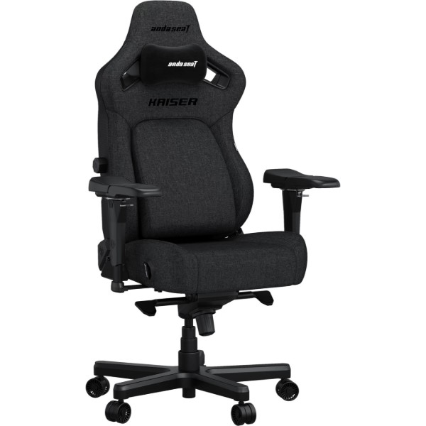 Фото - Крісло для геймерів Anda Seat Kaiser 4 Size XL Dark Gray Linen Fabric (AD12YDDC-XLL-20-GB-CF)
