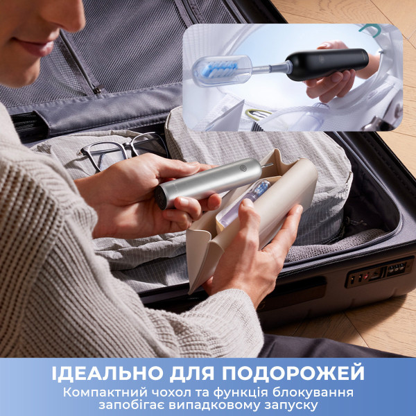 Фото - Зубна щітка електрична Mova Fresh Pro Sliver (ATB15A-SIL)