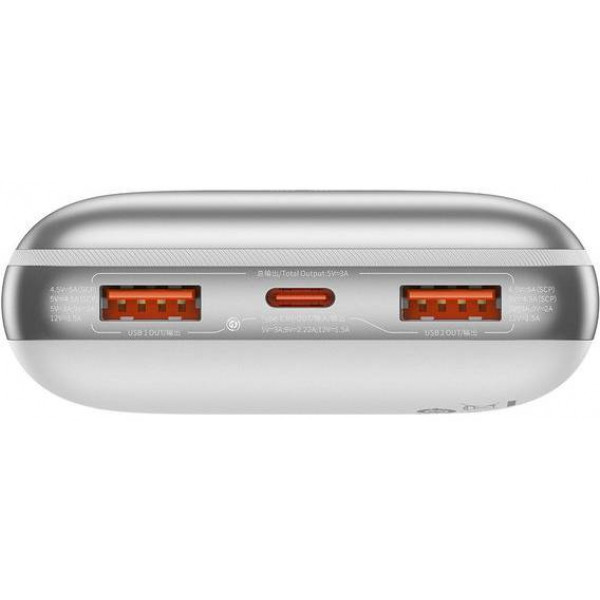 Фото - Батарея мобильная Baseus Bipow Pro 20000mAh 2xUSB+TypC 5A 22,5W USB to TypC (PPBD030002)