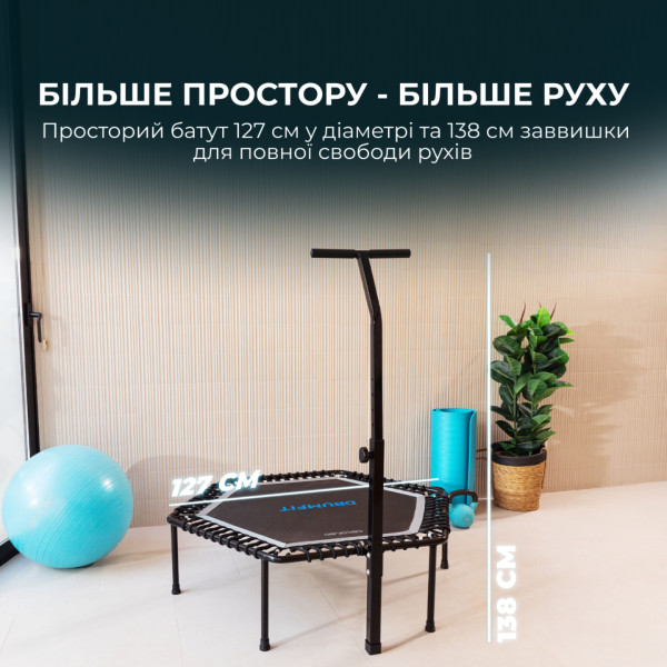 Фото - Фитнес-батут Cecotec Drumfit Jump 1270 (CCTC-07195)