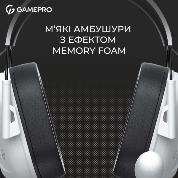 Фото - Гарнітура дротова ігрова GamePro Genesis Hunter (HS1350W)