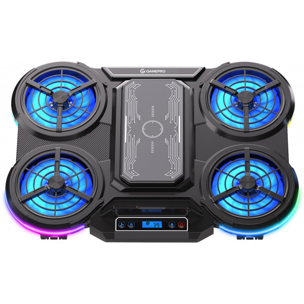 Фото - Подставка под ноутбук охлаждающая GamePro CP1450 Black Фото - Подставка под ноутбук охлаждающая GamePro CP1450 Black