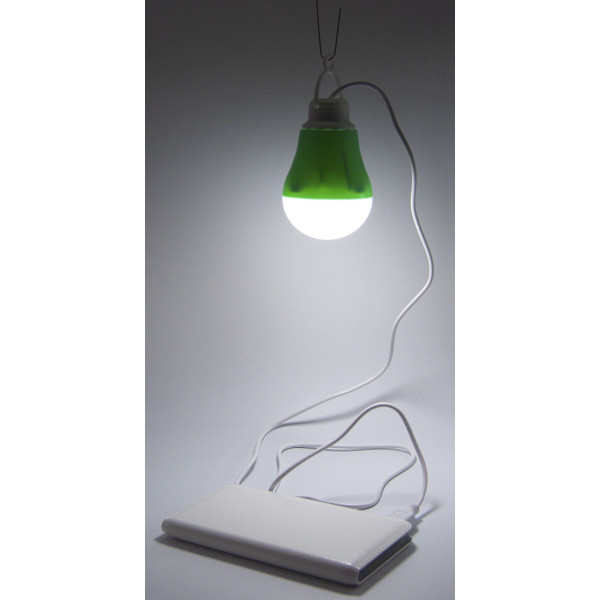 Фото - Ліхтар акумуляторний DENGOS комплект: світильник 5V, 60W та USB LED лампа 5V, 5W з кабелем 1м (DG-2LED-02)