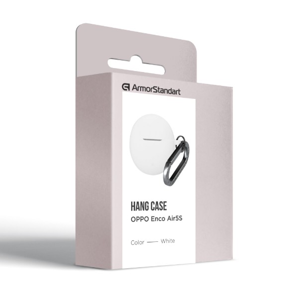 Фото - Чохол для навушників Armorstandart Hang Case for OPPO Enco Air5S White (ARM93692)