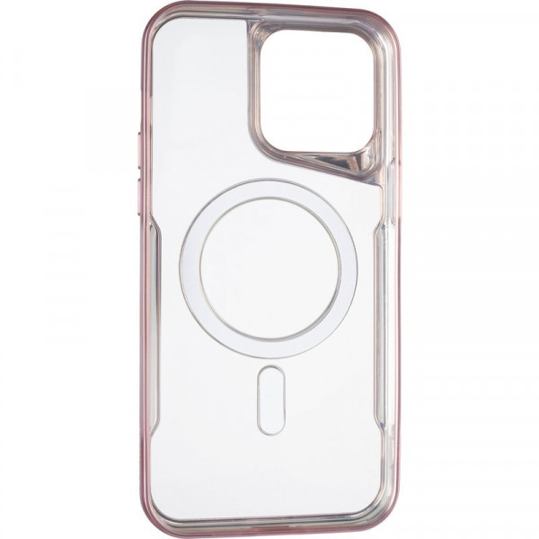 Фото - Чохол для смартфону Gelius Casual Frame Case MagSafe for iPhone 15 Pro Max Rose Gold (98572)