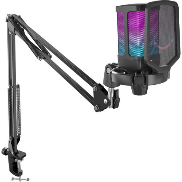 Фото - Мікрофон до комп'ютера Fifine Q6T USB Black