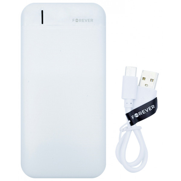 Фото - Батарея мобільна Forever 10000mAh White (TB-100M)