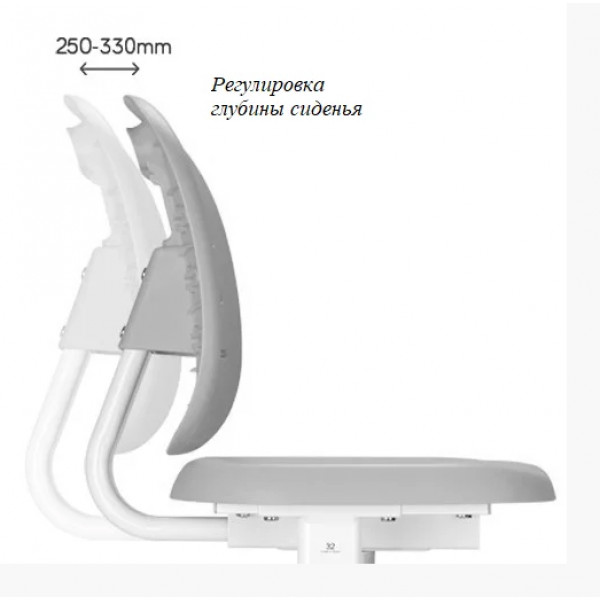 Фото - Комплект меблів шкільний 3 елементи FunDesk Piccolino III Pink