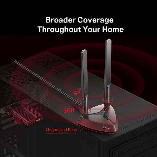 Фото - Адаптер мережі WiFi
 TP-Link ARCHER TX3000E