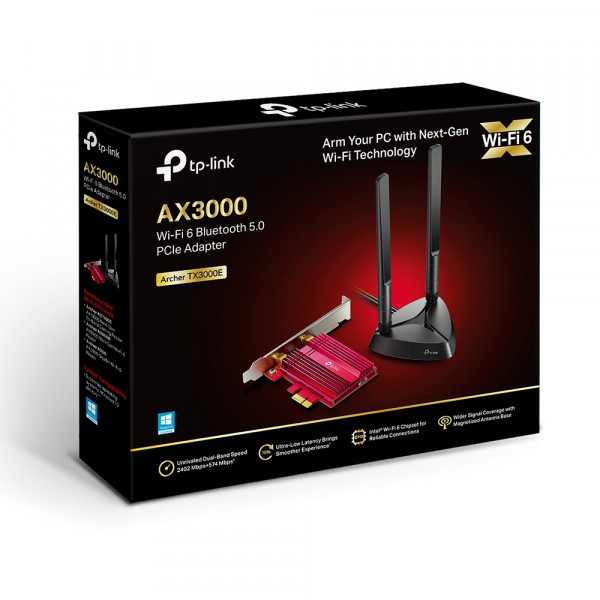 Фото - Адаптер мережі WiFi
 TP-Link ARCHER TX3000E