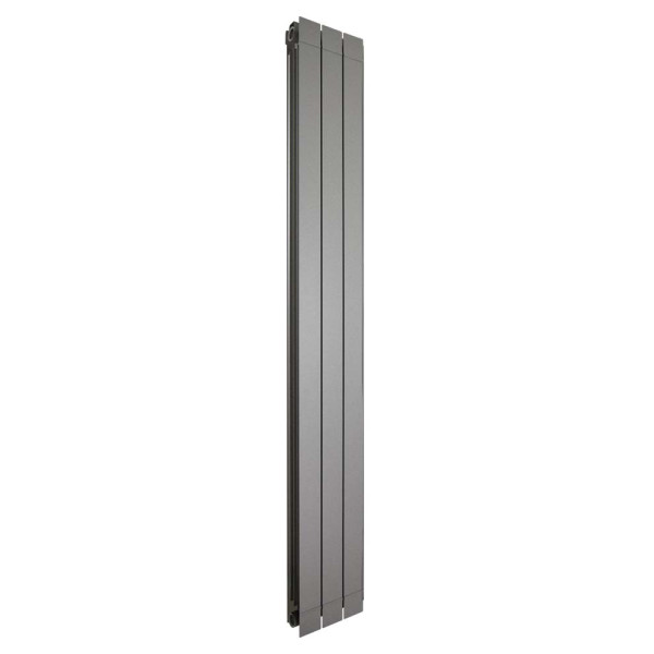 Фото - Радіатор опалення Nova Florida Ledro S/90 1800 мм GRAPHITE 3R 3 секції (81FLE3R403)