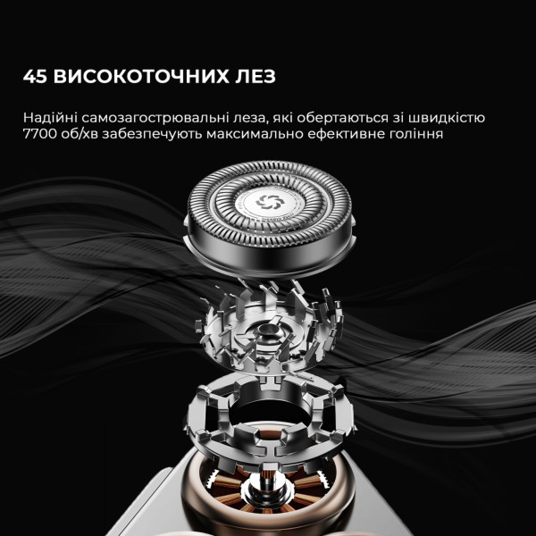 Фото - Уцінка - Бритва Metz The Sword Shaver with Sword with nose hair cutter (MZDF032)